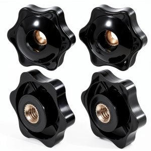 M6 Star Knobs Psyqtsuary Brass Nylon Industrial Equipment-0