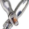 Hand Wheel Chrome Plated Stainless Steel Revolving Handle-2