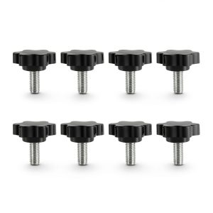 JOYSOG Steering Wheel Screw Bolts Metal Plastic Knob-0
