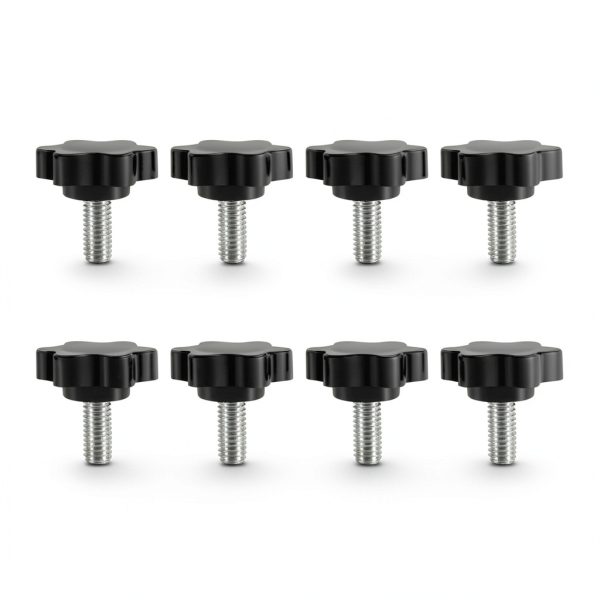JOYSOG Steering Wheel Screw Bolts Metal Plastic Knob-0